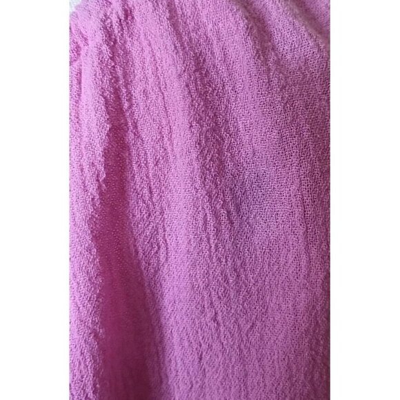 Jens Pirate Booty For Free People Pink Tie Back Puff Sleeve Crop Top See Descrip - Picture 4 of 10